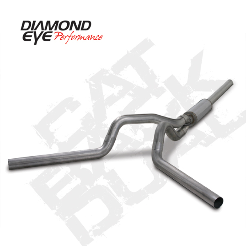 Dodge 3500 Performance Exhaust - Diamond Eye Performance - Catback Dual SS - `04-`07